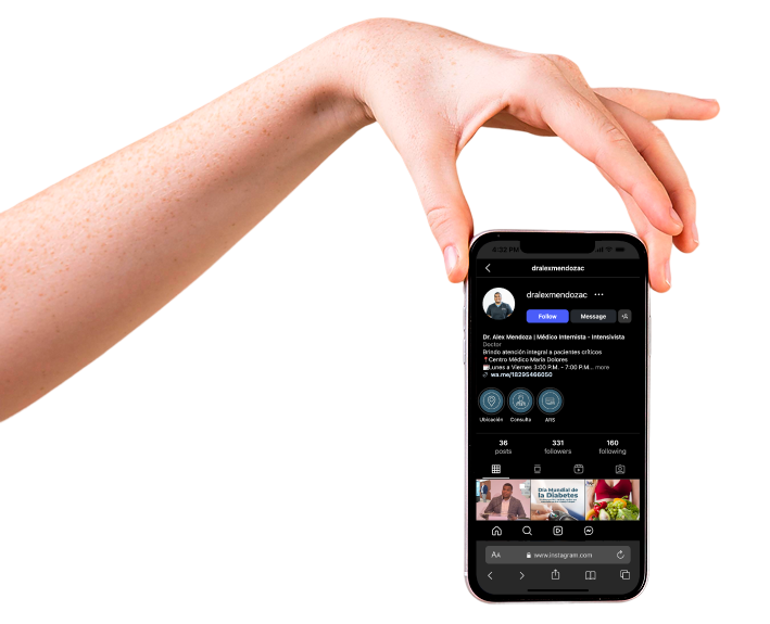 Dr. Alex Mendoza instagram